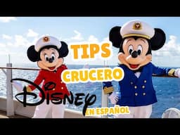 Consejos para tu CRUCERO DISNEY IMPERDIBLES! 🎉 La Magia Comienza 🌊✨ #crucerodisney