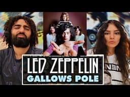 We react to Led Zeppelin - Gallows Pole (Official Audio) | REACTION