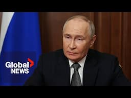 Putin warns West after Russia fires “new” ballistic missile at Ukraine