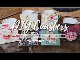 DIY Project • A Collection of Coasters • Coaster DIY