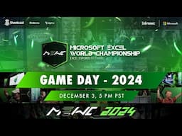 Microsoft Excel World Championship 2024 - Game Day