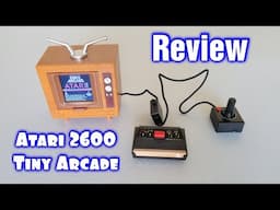 Tiny Arcade Atari 2600 With 10 Games Review