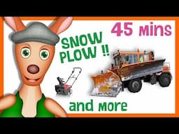 * SNOW PLOW & MORE * | Playlist For Kids | Things That Go TV!