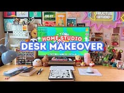 Dream Art Studio Makeover 🌱✨ Cozy & Creative Desk Setup