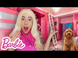 Building a REAL Barbie Dream house!