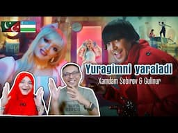 Pakistani React 🇹🇷️🇺🇿🇦🇿🇵🇰 Xamdam Sobirov & Gulinur - Yuragimni yaraladi (Official Music Video)