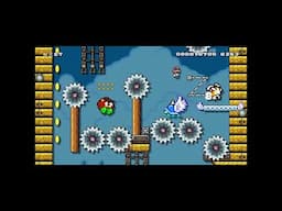 Cloudy Sky Ship by DomeW #shorts 🍄Super Mario Maker 2 ✹Switch✹ No Commentary #cxq