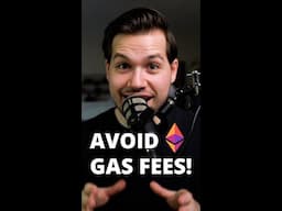 How to Avoid Paying Gas Fees on NFTs #shorts