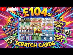 £104 Worth of Lottery Scratchcards 🤞🍀