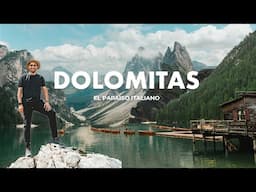 Así es la zona mas  ESPECTACULAR de ITALIA - DOLOMITAS  El Paraíso en la Tierra