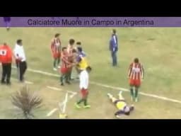 Morte in Campo di Calcio in Argentina - Micael Favre Muore