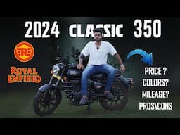 🔥💨2024 RE Classic 350 full Detailed REVIEW with RIDE Impression