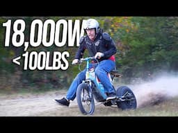 We Built a 24HP Electric Mini Bike (and it’s Terrifying)