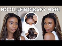 UNLOCK A NEW LOOK! 100% No Glue! Blonde Highlights Full Lace Wig | ft. RPGSHOW