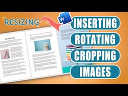 Inserting, cropping, wrapping & rotating images in Word