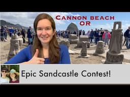 Epic Sandcastle Contest In Cannon Beach, Oregon