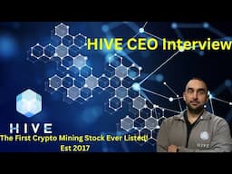 The Future Of BTC Mining | Interview with Aydin Kilic CEO of Hive Digital Technologies