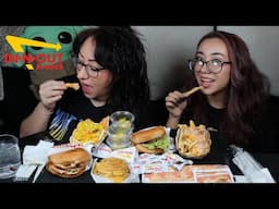 ANIMAL STYLE IN N OUT MUKBANG