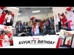 Avyukt ki 2nd Birthday party me sabne bohot Enjoy kiya #BirthdayCelebration #LifeInUSA