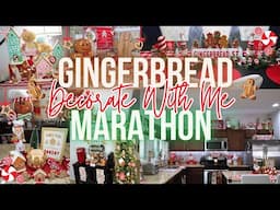 *ULTIMATE*🎄 Christmas 🎁Gingerbread Decorating MARATHON! | ✨MUST SEE✨ Gingerbread Collection! 🤗