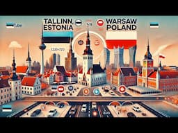 Why Tallinn, Estonia is better than Warsaw, Poland for high value single men 🇪🇪v🇵🇱