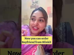 Now you can order boyfriend from Blinkit || delivery Under 10mint #cashandgo #blinkit #viralvideo