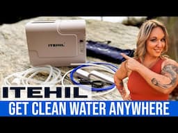 Get Clean Water ANYWHERE With The ITEHIL Portable Water Filtration System!