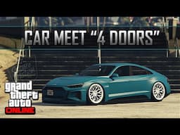 🔴 GTA 5 CAR MEET "4 DOORS" (4 PORTAS) | PS5 | LIVESTREAM #295