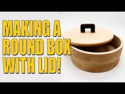 Making A Round Box With Lid