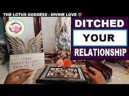 Divine Masculine DITCHED Divine Feminine Relationship for the KARMIC! | Specific Details