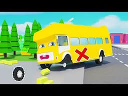 Humpty Dumpty | Hit a Wall | Vehicles Song | Nursery Rhyme for Kids & Songs | Preschool Rhymes