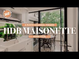 360 Tour Of A HDB Maisonette In Singapore!