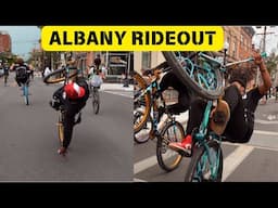 CRAZY WHEELIE RIDEOUT TAKES OVER THE WHOLE CITY