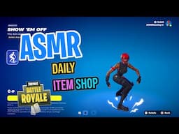 ASMR Fortnite NEW FREE Show Em Off Emote! Daily Item Shop 🎮🎧 Relaxing Whispering 😴💤