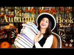 A Cozy Autumn Book Haul with Piping Hot Tea and a ✨sprinkle✨of Magic...