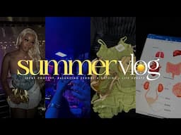 summer vlog: balancing college & personal life, jhenè concert, friends, vacay haul & more