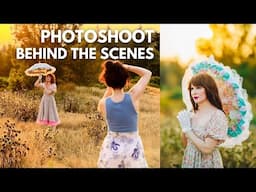 Fairytale Sunset Portraits: Posing Tips & BTS with Canon R5 + 85mm Lens