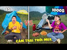 Hà Sam Cắm Trại Trời Mưa Theo cấp Độ 1 Sao Với 10 Sao - Cắm Trại Nào Sướng Hơn?