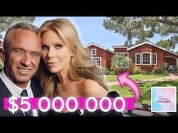 Robert F Kennedy JR & Cheryl Hines | $5 Million Dollar Malibu House Tour 2024