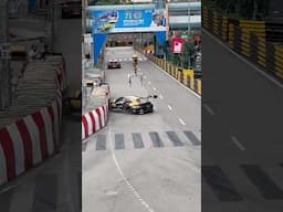 2024 Macau Grand Prix - Day 3: Porsche 911 GT3 crash, GT World Cup Qualifying