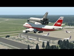 Fearless Boeing 747 Pilot Carries Space Shuttle Despite Running on Empty Fuel Tank [XP11]