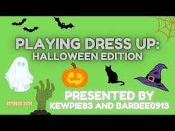 Playing Doll Dress Up - Halloween Edition!