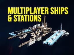 Multiplayer Creations Battlestar Galactica Server Tour - Space Engineers