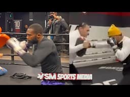 Jaron Ennis vs Mario Barrios: Side by Side Training