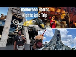 Our Orlando Trip Was EPIC! horror nights, volcano bay, star flyer, brightline