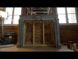 Installing An 18th Century Marble Fireplace