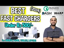 Best Fast Chargers Under Rs 500 in 2024 | Type-C, Dart Charger, Vooc Charger, iPhone Charger, iPad