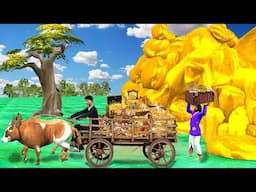 Magical Golden Cave Secret Hidden Gold Treasure Hindi Kahani Hindi Moral Stories New Comedy Video