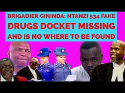 Confused BRIGADIER Gininda cannot find the fake drugs case against accused 2 Ntanzi.