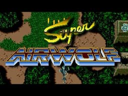 Super Airwolf (MD) Playthrough longplay video game